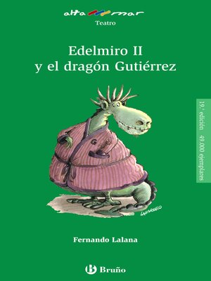 cover image of Edelmiro II y el dragón Gutiérrez